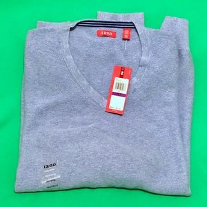 Izod - Light Blue V-Neck Sweater - NWT